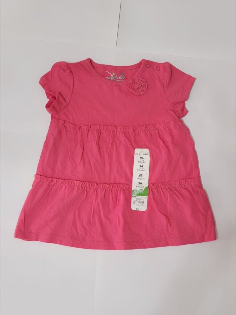 Pink Babydoll Dress – 24 Months